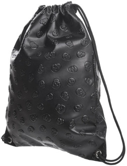 New Unisex Bag Skull Drawstring Fashion Sport Travel Outdoor Backpack Bags L9BE