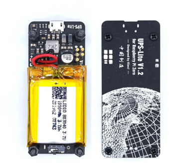 New UPS Lite V1.2 UPS Power HAT Board With Battery Electricity Detection For Raspberry Pi Zero Zero W