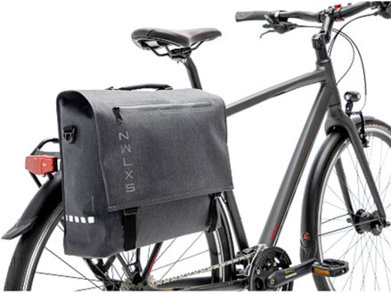 New Varo Messenger Waterdichte Laptop Fietstas - 15 liter - Grijs