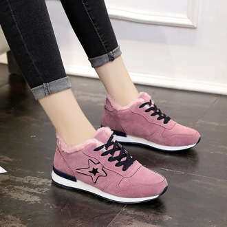 New Velvet White Platform Sneakers Casual Shoes Women 2020 Fashion SpringTenis Feminino Woman Footwear Basket Femme