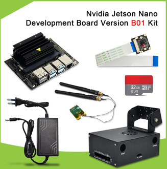 New version Nvidia Jetson Nano Developer Kit B01 version AI Development Board +AI camera+EU DC power supply+TF card+case