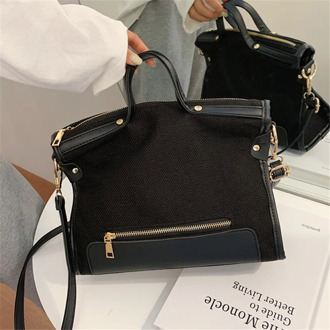 New Vintage Female Handbag Fashion Ladies Canvas Messenger Bag Women Shoulder Bag Large Shoulder Messenger Bag Casual Travel Bag