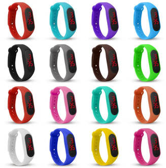 NEW Watch Children LED-Digital Watches Child Wrist Clock Students Watch Kids For Girls Boys Sport Electronic Wristwatch For Gift