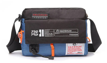 New Waterproof Anti-scratches Nylon Crossbody Shoulder Bag Men Messenger Bags Male Casual Travel Pack For Cell Phone Wallet Tool