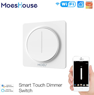 New WiFi Smart Touch Light Dimmer Switch Touch Timer Brightness Memory Smart Life/Tuya APP Remote Control Work with Alexa Google
