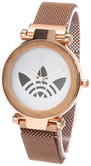 New Women Fashion Watches Luxury Brand AD Women Watch Magnet Wteel Mesh Wtrap Ladies Watch Girl Gift Reloj Mujer Hodinky