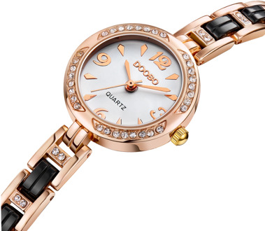 New Women Watch Rhinestone Fashion Jewelry Chain Bracelet Simple Small Quartz WristWatches Ladies Watch Female Watch
