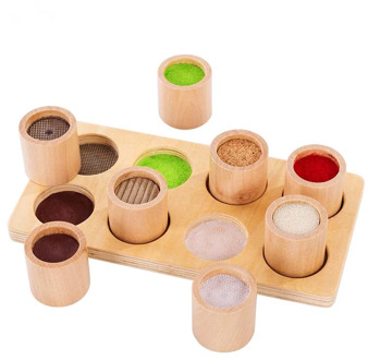NEW Wooden Montessori Baby Sensory Material Toy Kids Preschool Early Learning Educational Tactile Toys For Children gift