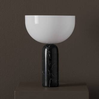 New Works Kizu Small tafellamp, zwart zwart, wit