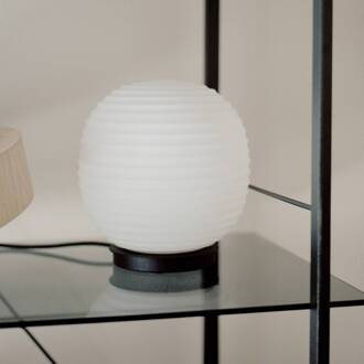 New Works Lantern Globe Small tafellamp, Ø 20cm zwart, wit