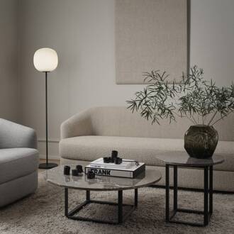 New Works Lantern Medium vloerlamp, hoogte 150cm zwart, wit