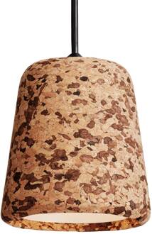 New Works Material Original hanglamp, kurk gemixt bruin