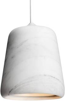 New Works Material Original hanglamp, marmer wit