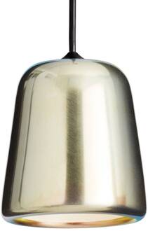 New Works Material Original hanglamp staal geel chroom-geel