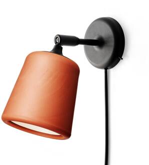 New Works Material Original wandlamp, terracotta