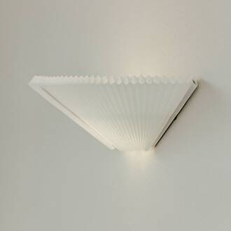 New Works wandlamp Nebra, breedte 40 cm, wit, aanpasbaar