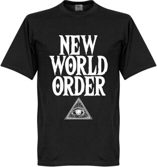 New World Order T-Shirt - Zwart - XS