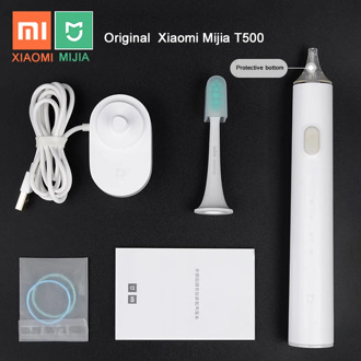 New XIAOMI MIJIA T500 Electric Toothbrush Smart Sonic Brush Ultrasonic Whitening Teeth vibrator Wireless Oral Hygiene Cleaner