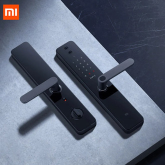 New Xiaomi Smart Door Lock Pro Electronic Lock APP Voice Remotely With Mijia HomeKit Smart Home Linkage With Doorbell Key Unlock