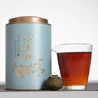 New Xiaoqing Tangerine Pu'er Tea Mandarin-Flavored Pu'er Tea Gift Set Dried Tangerine Or Orange Peel Pu'er Court Ripe Tea