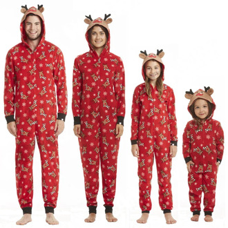 New Year's Family Matching Christmas Pajamas Sets Mom and Dad Baby Kid Clothes Print Family Outfits Sleepwear Nightwear 4 Styles