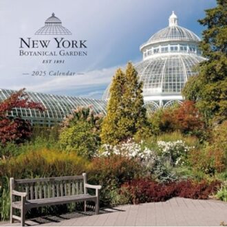 New York Botanical Gardens Photographic Square Wall Sunday Start Calendar 2025 - Calendars, Carousel