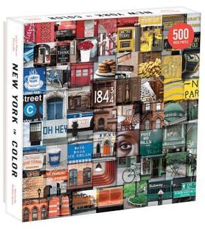 New York In Color 500 Piece Puzzle -  Sarah McMenemy (ISBN: 9780735355316)