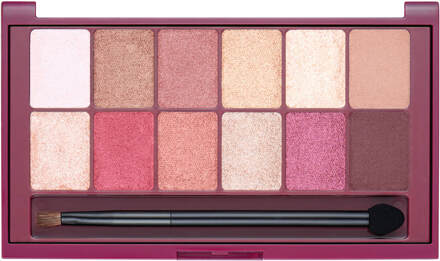 New York Limited Edition The Burgundy Bar Oogschaduw en Highlighter Palette Bruin - 000