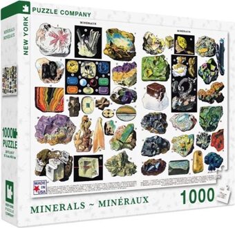 New York Puzzle Company New York Puzzel Bedrijf Mineralen (1000)