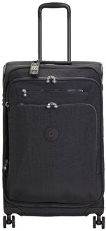 New Youri Spin M black noir zachte koffer Zwart - H 68 x B 42 x D 30 cm