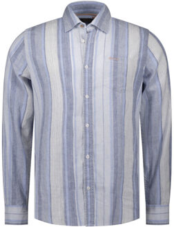 New Zealand Auckland 26an531 shirt long sleeve Blauw - XL