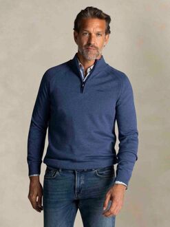 New Zealand Auckland NZA Half Zip Trui Clive Blauw - XL,XXL