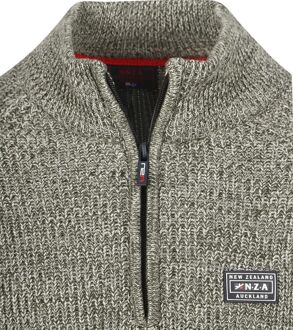 New Zealand Auckland NZA Half Zip Trui Drake Groen - 3XL