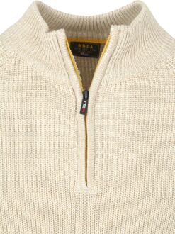 New Zealand Auckland NZA Half Zip Trui Drake Warm Beige - 3XL,L,M,XL,XXL