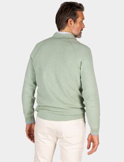 New Zealand Auckland NZA Half Zip Trui Ralph Lichtgroen