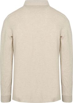 New Zealand Auckland NZA Longsleeve Polo Marshall Light Cream Beige