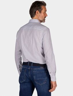 New Zealand Auckland NZA Overhemd Aidan Print Blauw Multicolour - L