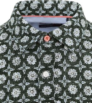 New Zealand Auckland NZA Overhemd Huntly Groen Multicolour Blauw - L