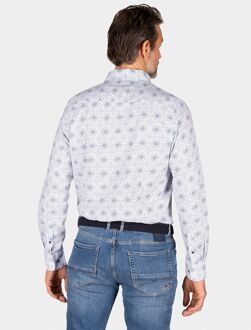 New Zealand Auckland NZA Overhemd Karson Linnen Blend Blauw Lichtblauw - XL,XXL