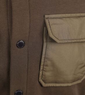 New Zealand Auckland NZA Overshirt Otakou Donkergroen - L