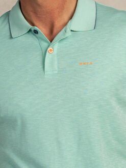 New Zealand Auckland NZA Polo Bay Jacquard Mist Groen - 3XL,L,M,XL,XXL