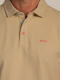 New Zealand Auckland NZA Polo Hawera Beige - 3XL,4XL,L,M,S,XL,XXL