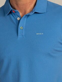 New Zealand Auckland NZA Polo Hawera Sailing Blauw - 3XL,4XL,L,M,S,XL,XXL