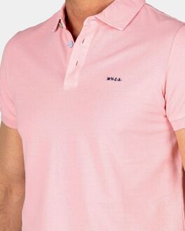 New Zealand Auckland NZA Polo Peter Pastel Pink Roze