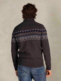 New Zealand Auckland NZA Pullover Iker Nordic Wool Blend Hazel Grijs - 3XL,L,XL