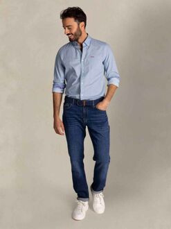 New Zealand Auckland NZA Shirt Adriel Poplin Blauw - L,XL