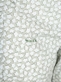 New Zealand Auckland NZA Shirt Oban Poplin Bloemenprint Groen - 3XL,L,M,XL,XXL