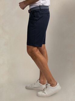New Zealand Auckland NZA Shorts Twill Stretch Lake Navy Blauw - 31,32,33,34,36,38