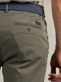 New Zealand Auckland NZA Shorts Twill Stretch Spring Army Groen - 31,32,33,34,36,38