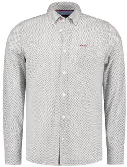 New Zealand Auckland Overhemd lange mouw 25hn551 Houtskool - XL